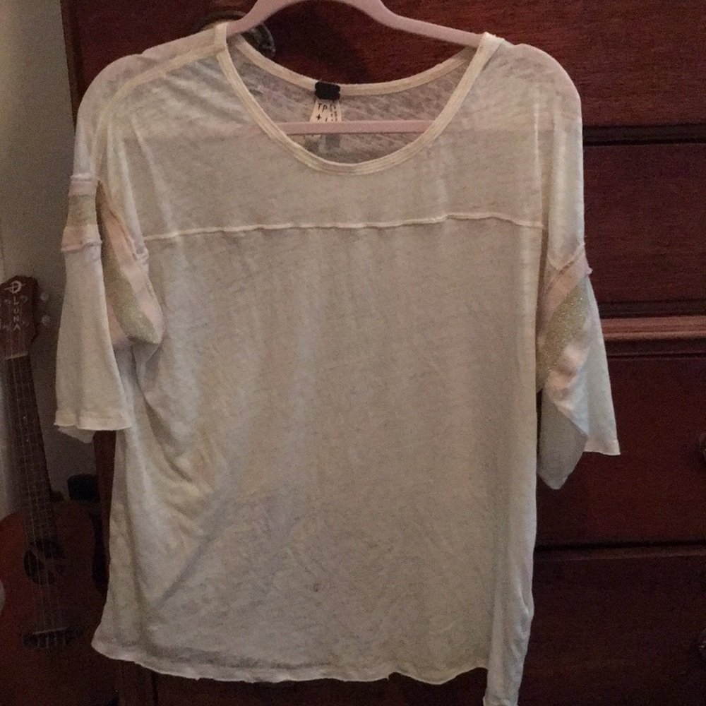 Free people over sized tee